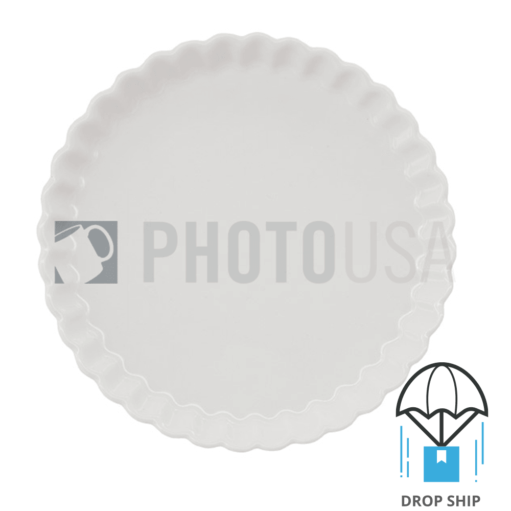 10" Round Chrysanthemum Plate