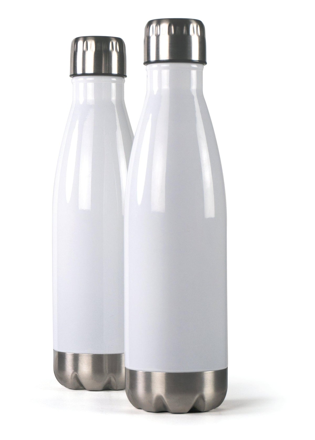 16 oz Stainless Steel Insulated Water Bottle - White